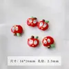 [Paraíso de Manzanas] Colgante de Manzana de Resina Cerámica Pulsera de Cuentas Sueltas Cadena para Teléfono Móvil Paquete de Materiales para Accesorios DIY con Cuentas