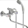 Comercio Exterior Transfronterizo Rusia Asia Central Grifo de Doble Función Frío y Caliente Baño Tina Hotel Juego de Ducha de Pared