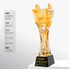 Nuevo Trofeo de Vidrio Antiguo Personalizado Competencia Reunión Anual de la Empresa Trofeo de Ventas Empresa Empresarial Empleados Destacados