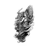 Artículo Caliente Transfronterizo Pegaso Valquiria Pegatina de Tatuaje Mitología Nórdica Estilo Retro Duradero Impermeable para Hombres Mujeres Brazo Pierna