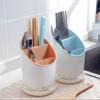 Tubo para Palillos de Cocina Escurridor Caja de Almacenamiento para Vajilla Soporte para Cucharas y Tenedores Cesta de Plástico para Palillos Creativo Soporte para Palillos Jaula para Palillos