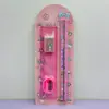 Popular Kpop Transfronterizo Cazador de Demonios Grupo Femenino Set de Lápices Borrador Lápiz Regla Papelería Estudiantil Combo Regalo Premio