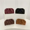 Nova Bolsa Popular de Outono Tendência Contas Plissada Bolinho Nuvem Versátil Elegante Clutch Plissado Bolsa de Festa