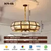 Lámpara de araña estética para sala de estar de la dinastía Song Estilo chino Zen Villa Restaurante Lámpara de araña Nuevo estilo chino Hall Luz principal Lámpara de araña para sala de té