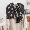Nuevo chal jacquard de otoño e invierno para mujer, bufanda cálida, elegante y con estilo, adecuado para la oficina con aire acondicionado, un regalo para mamá