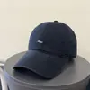 Boné de Baseball Bordado com Letra Fino Estilo Coreano para Mulheres, Streetwear, Top Macio, Aba Larga, Faz o Rosto Parecer Menor, Versátil, Boné de Baseball Primavera/Verão, Casual