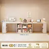 Popular Escritorio de Esquina para Uso Doméstico, Mesa de Estudio, Tocador de Dormitorio para Niñas, Estantería Integrada, Escritorio de Computadora de Esquina en Forma de L