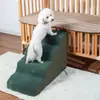 Nueva Escalera de Escalada para Mascotas Perro Pequeño Escalón de Esponja Extraíble y Lavable Escalera de Cama de Escalada Escalera de Mesita de Noche Perro Gato Rampa Escalera de Escalada