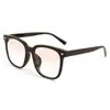 Gafas de Sol de Marco Grande para Mujer, Gama Alta, Que Muestran la Cara, Pequeñas, Anti-UV, Específicas para Conducir, Gafas de Sol de Moda y Tendencia con Tachuelas de Arroz para Hombre