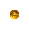 Cristal Amarillo Vidrio de Color Chapado en Oro Zodiaco Cuentas Sueltas para el Año de Nacimiento Pulsera DIY Tres en Seis Accesorios Cuentas Cuentas Redondas