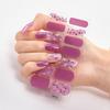 Fabricante de Pegatinas para Uñas Plataforma Transfronteriza Suministro de Alta Calidad Artesanía Láser 3D Estampado en Caliente Película para Esmalte de Uñas Pegatina para Uñas