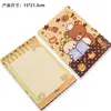 Bloc de Notas con Pinza A5 Rilakkuma, No Adhesivo, Papel Grueso de 100g, Diseño de Alto Valor, Bloc de Notas Desprendible