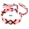Pulseras Tejidas de Venta Caliente Europeas y Americanas, Pulseras de Amistad Arcoíris Hechas a Mano Estilo Étnico Nepalí, Joyería al por Mayor