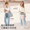 Bolsa térmica para marmita de bolinhas Belen, bolsa de almoço portátil para trabalhadores de escritório e estudantes, estilosa e prática para piqueniques, com isolamento térmico