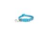 Coleira para Pet Bebe Pet 1.0 Estampa de Patinha Refletiva Fivela de Segurança para Gato Corrente de Fivela de Gato Coleira de Segurança Refletiva