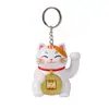 Colgante del Año de la Oveja, colgante del gato de la fortuna del zodíaco, colgante con luz y sonido, colgante de Año Nuevo, gato de la fortuna