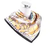 Outono e Inverno novo xale decorativo versátil moda estampado sarja lenço quadrado 90 lenço de seda atacado