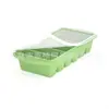 Bandeja de Hielo Grande de Silicona Transfronteriza Molde de Cubitos de Hielo de Grado Alimenticio Molde de Bola de Hielo de Desmoldeo Fácil Congelación Rápida Molde para Hacer Hielo Casero