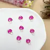 Decoração de Arte para Unhas em Resina Gelo Estéreo Cogumelo Transparente Joias para Unhas DIY Brincos Capa de Celular Acessórios de Unha Vestíveis