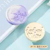 Selo de Cera de Fogo Selo Inglês Elegante Bênçãos 28 Cabeça de Selo Retrô Cabeça de Cobre Presente Casamento Produtos Literários Fabricante Atacado