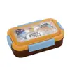 Nueva Caja de Almuerzo de Dibujos Animados Linda con Compartimentos, Caja de Almuerzo para Estudiantes y Niños, Caja de Almuerzo para Cafetería con Cubiertos, Caja de Frutas, Caja Bento