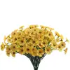 Flor Artificial Violeta Decoração de Casa Decoração Flor de Plástico Flor Artificial Flor Artificial Simulação Planta Verde Atacado Venda Quente Transfronteiriça