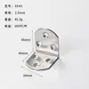 Suporte de Ângulo de Aço Inoxidável Suporte em L de 90 Graus Suporte de Prateleira Conector Reto para Móveis Suporte de Ângulo Fixo Espessado