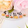 Cuentas Espaciadoras de Esmalte Dorado Estilo Antiguo de Alta Retención de Color, Cuentas Chinas con Agujero Pasante de Flor de Loto para Pulseras y Accesorios de Collar para Mujer