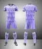 Venta al por mayor rápida de uniformes de fútbol de verano para club, de local y visitante, uniformes de entrenamiento de fútbol para adultos y niños, camisetas de fútbol para hombres y mujeres