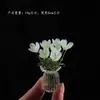 Ornatos de Mesa Flor de Vidro Zibo Feitos à Mão, Arranjos Florais Realistas Semelhantes a Buquês, Presentes Artesanais, Decorações de Escritório