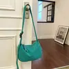 Bolso Cruzado Informal de Nailon Estilo Coreano, Bolso Ligero de Moda Personalizado, Alto Valor Estético, Bolso de Albóndiga de Color Sólido Simple y Moderno