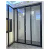 Puerta de Balcón Puerta Corredera de Alta Resistencia Puerta Corredera para Sala de Estar Entrada de Villa Patio Puerta Principal Exterior Ventana Sellada de Aluminio de Puente Roto Puerta Abatible