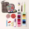 Amazon Nuevo Set de Caja de Hilo y Agujas Herramientas de Costura DIY Patrón Hogar Buena Calidad Set de Bolsa de Hilo y Agujas Personalizado