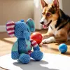 Juguetes para Perros Resistentes a la Mordida Molares de Peluche con Sonido Juguetes para Mascotas Auto-Hei Artefacto de Desintoxicación Consumir Resistencia Juguetes para Perros