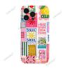 Lista Transfronteriza de Fundas con Película para iPhone 17 Pro Max con Agujero Grande Creativas de Nicho, Fundas Completas para Teléfono Apple 16 para Niñas, Al por Mayor