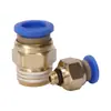Conector rápido Xingchen de Shanghái, manguera de aire, enchufe rápido, conector recto roscado, PC4 PC6 PC8 PC10 PC12 M5 1/2 1/3 1/4 de pulgada