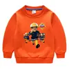 Sudadera de Felpa para Niños Sudadera de Felpa para Niños Bomberos Ropa de Otoño e Invierno Bebé Capa Base Caliente Engrosada Ropa de Invierno para Niños