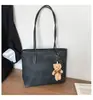 Bolso Tote Casual de Gran Capacidad, Moda Verano 2026, Bolso de Hombro de Moda con Accesorios para Mujer