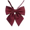 Corbata de Moño para Ropa de Graduación de Licenciatura para Mujer color vino tinto Foto de Graduación Raíz de Ala Grande Estilo Académico JK Japonés Accesorios de Uniforme Escolar Gratis