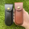 Funda universal/cubierta para cuchillo cubierta para herramientas de piel de vaca cubierta de cuero capa superior piel de vaca cubierta para cuchillo funda herramienta plegable cubierta para cuchillo