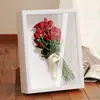Moldura Quadrada para Pintura com Luz DIY Buquê de Flores Secas Moldura para Espécimes Borboleta Quarto Moldura Oca 3D Suporte de Exibição Atacado