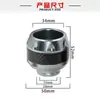 Taza de Horquilla Delantera de Motocicleta Accesorios Universales Taza de Horquilla Delantera de Aleación de Aluminio Modificada Cubierta de Taza Anticaída de Fibra de Carbono Venta al por Mayor de Fábrica