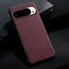 Funda de Teléfono Móvil Adecuada para Google Google Pixel 10 Pro XL Pixel 9A con Patrón Sencillo de Tela Cruzada