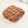 Almofada Decorativa Cor Creme, Almofada Lisa, Almofada para Assento de Escritório, Almofada de Descanso Luxo Leve, Almofada Confortável, Almofada de Assento Trançada Terapêutica