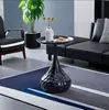 Mesa Auxiliar Pequeña con Forma de Gota de Agua, Alto Valor Estético, Superficie de Bandeja que Evita la Caída de Objetos, Adecuada para Sofá y Mesita de Noche, Disponible a un Precio con Descuento