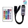 Controlador de luz LED RGB Bluetooth USB 5V con control remoto infrarrojo de 24 teclas y controlador de aplicación móvil 5V