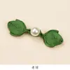 Botón de Hebilla Cheongsam Corazón de Melocotón Perla Mariposa Cola Larga Hebilla de Una Palabra Hebilla Decorativa Tejida a Mano Estilo Antiguo Accesorios de la Dinastía Han