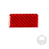 Adecuado para Toyota 11-15 Tacoma calcomanías de fibra de carbono para el tablero del copiloto accesorios de modificación interior del coche