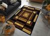 Alfombra Completa Abstracta Nórdica para Sala de Estar, Hogar, Dormitorio, Resistente al Desgaste, Antideslizante, Manta de Cabecera, Fácil Cuidado, Resistente a la Suciedad, Alfombra de Piso en Stock
