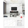 Decoração de Parede Placa Cristal de Carbono 3D PET Alto Brilho Painel de Parede Anticolisão Parede de Fundo para TV Decoração de Sala de Estar Fundo Pintura Impressa